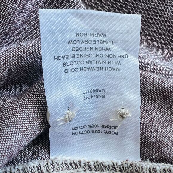 Red Head Ranch Reddish Brown Button Down Collared Shirt Mens Size 2XL - Picture 10 of 11